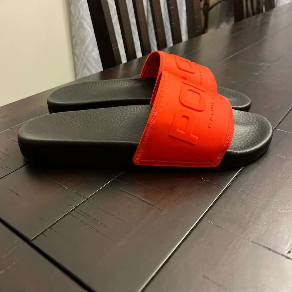 Polo Ralph Lauren Neoprene Slides Sandals Shoes shower beach new Men’s Size 11